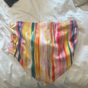 Multicolor tube top